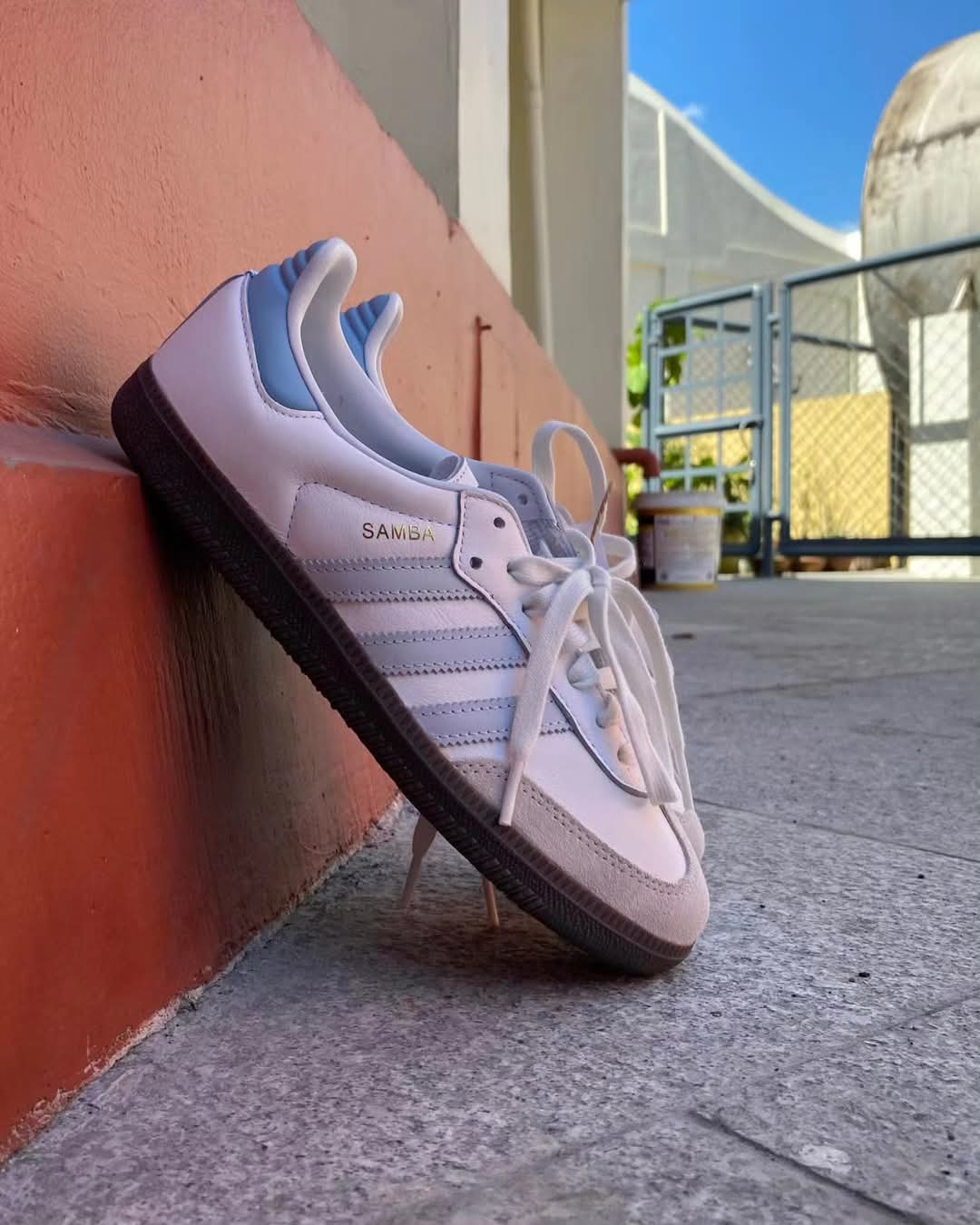 Adidas Samba OG "Halo Blue"